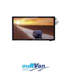CARAVAN 24" FULL HD LED TV RV MEDIA CAMEC DVD HDMI USB BLUETOOTH 12V 044478 V3
