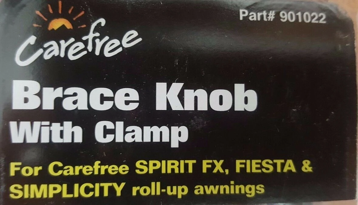 CAREFREE AWNING BRACE LOCKING KNOB WITH BACKING NUT 200-34120 CARAVAN RV 10 CAREFREE AWNING BRACE LOCKING KNOB WITH BACKING NUT 200-34120 CARAVAN RV - Image 8