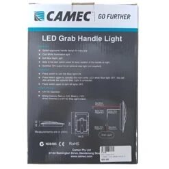CAMEC CARAVAN LED GRAB HANDLE LIGHT CHROME SILVER BARGMAN STYLE 041478 -Hardware Accessories Store 12 02442fe1 6578 42da 9f7b 197fcbcf1778