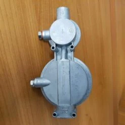 BRAIDED GAS PIGTAIL REGULATOR KIT CHANGEOVER TWIN CYL POL 1/4 INV FLARE 600MM - 51-HTFP14I600 KIT -Hardware Accessories Store 12 1c197ab0 20e2 4606 b3a7 05f53ac388d2