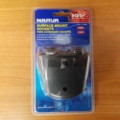 NARVA 81160BL SURFACE MOUNT ACCESSORY SOCKET TWIN BLACK ACCESSORY CARAVAN -Hardware Accessories Store 12 53999705 4204 4208 ab2f e0f31c05d771
