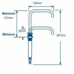 WHALE FT1152 TELESCOPIC FAUCET TAP STANDARD WHITE CARAVAN RV BOAT 005937 CAMEC -Hardware Accessories Store 12 6f01b48d 23bf 470c 865d e51dfb24e96f