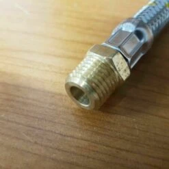 LPG BRAIDED GAS HOSE PIGTAIL FOR CARAVAN HAND WHEEL POL 1/4 MNPT 600MM - 51-HTFP14M600 -Hardware Accessories Store 12 710a6c13 daa1 4e32 aea9 05ec808d2747