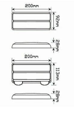 AUTOLAMPS LED BOAT TRAILER LIGHT KIT LED 207BARLP2 CARAVAN RV -Hardware Accessories Store 12 9b88ab0b d878 4954 939b 169356a03f69