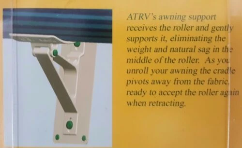 AUSSIE TRAVELLER ATRV TRAVELLING AWNING SUPPORT CRADLE MODEL WHITE MMIX 2700000000000 8 AUSSIE TRAVELLER ATRV TRAVELLING AWNING SUPPORT CRADLE MODEL WHITE MMIX 2700000000000 - Image 6