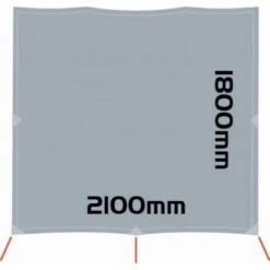 COAST CARAVAN POP TOP AWNING PRIVACY SCREEN END WALL 2100 X 1800MM V2 200-09200 -Hardware Accessories Store 12 cb121c54 f346 4dcf 83fe 81f9095e1427
