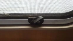 CAMEC CARAVAN WIND OUT WINDOW WOW THUMB LOCK BLACK 010196 - WITH RIVET -Hardware Accessories Store 12 ce451b9f cbc0 48d8 a2c0 e429277c1041