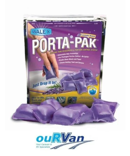 4 X WALEX PORTA-PAK DROP IN 15 SACHET CARAVAN LAVENDER TOILET CHEMICAL 042688 4 4 X WALEX PORTA-PAK DROP IN 15 SACHET CARAVAN LAVENDER TOILET CHEMICAL 042688 - Image 2
