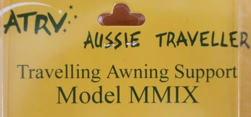 AUSSIE TRAVELLER ATRV TRAVELLING AWNING SUPPORT CRADLE MODEL WHITE MMIX 2700000000000 7 AUSSIE TRAVELLER ATRV TRAVELLING AWNING SUPPORT CRADLE MODEL WHITE MMIX 2700000000000 - Image 5