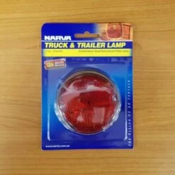 NARVA TRAILER LAMP ROUND RED STOP LIGHT WITH NUMBER PLATE (85840BL) RETRO -Hardware Accessories Store 12 ec638d1c e0b8 4c04 854e 100ab122fc71