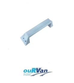 WHITE CARAVAN GRAB HANDLE 007988 UV STABILIZED