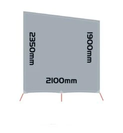 CARAVAN AWNING PRIVACY SCREEN SIDE END WALL V2 COAST 200-09212 -Hardware Accessories Store 200 09212 CaravanAwningPrivacyScreenSideEndWallV2 03