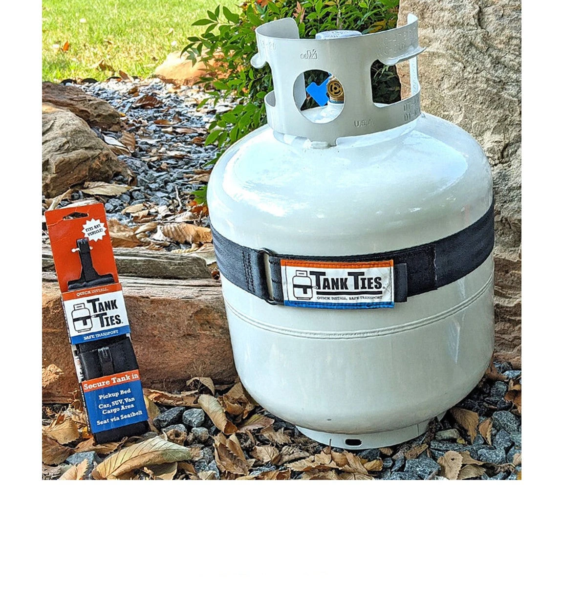 GAS TIGHT BAG BOTTLE TANK STRAP CARAVAN RV 51-CYTD 4 GAS TIGHT BAG BOTTLE TANK STRAP CARAVAN RV 51-CYTD - Image 2