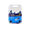 NARVA RING TERMINAL BLUE 6.3mm (100pk) 56180 -Hardware Accessories Store 56180 6.3MMRINGTERMINALBLUE
