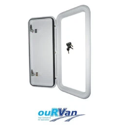 COAST DOOR 6 - WHITE 288 X 653 (M500-150) 600-00010
