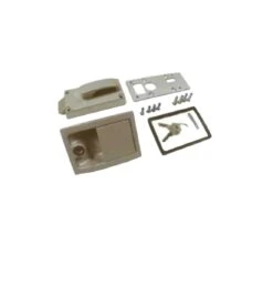MTM RECESSED CARAVAN DOOR LOCK - SUIT JAYCO WINDSOR STATESMAN 7545-101-06 -Hardware Accessories Store 7545 101 06 MTMRecessedCaravanDoorLock