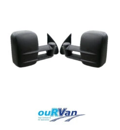 CLEARVIEW CV-FD-TY-IEB FORD TERRITORY BLACK ELECTRIC TOWING MIRRORS CARAVAN