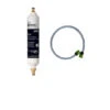 PURETEC IN LINE SILVERPLUS WATER FILTER PLUS 1M CONNECTION HOSE KIT CR20 -Hardware Accessories Store CR20 Puretecand1Mhosecombo03