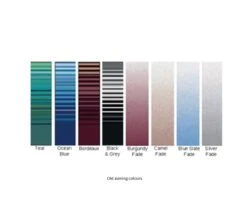 CAREFREE 12FT BLUE SHALE FADE ROLL OUT AWNING (NO ARMS). FF126C00HM 200-36420 -Hardware Accessories Store Carefreeawningcolourchart OldColours 69c95ad2 ef2a 450c b281 4dd5f255a6c5