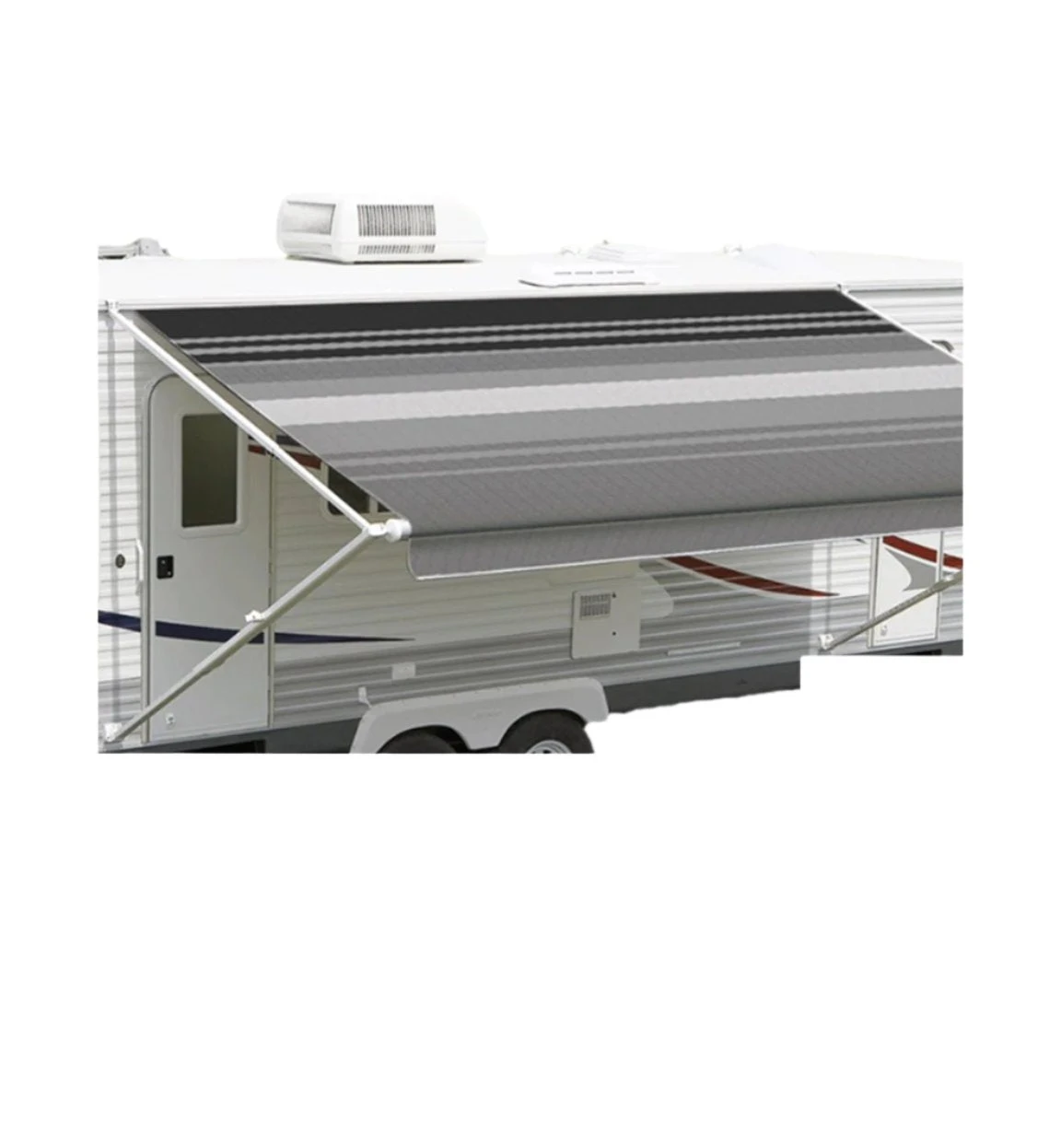 CAREFREE 17FT SILVER SHALE FADE ROLL OUT AWNING (NO ARMS). FF176D00 200-36770 4 CAREFREE 17FT SILVER SHALE FADE ROLL OUT AWNING (NO ARMS). FF176D00 200-36770 - Image 2