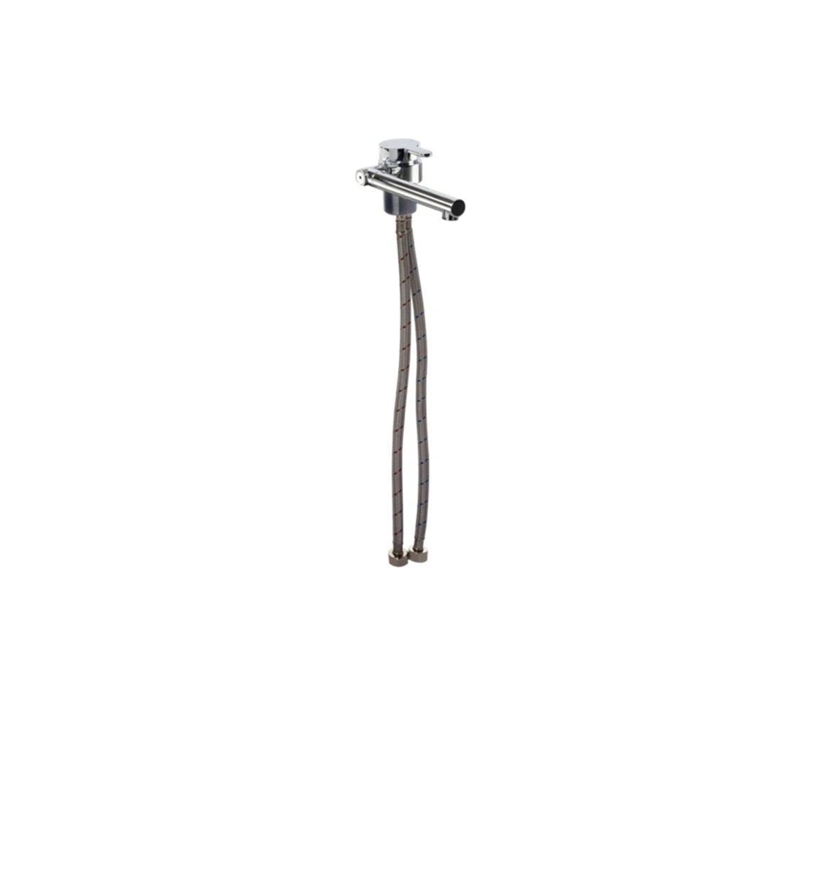 DOMETIC LOW PROFILE SINK MIXER TAP HOT COLD CHROME BRASS NM728 FOLDING TAP 5 DOMETIC LOW PROFILE SINK MIXER TAP HOT COLD CHROME BRASS NM728 FOLDING TAP - Image 3