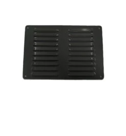 Hardware Accessories Store -Hardware Accessories Store HUV220BK 150MMX220MMFLUTEDALUMINIUMWALLVENT2