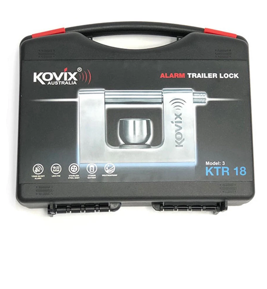 KOVIX ALARMED TRAILER HITCH LOCK CRUISEMASTER KTR-18 3 KOVIX ALARMED TRAILER HITCH LOCK CRUISEMASTER KTR-18 - Image 2