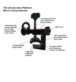 MILENCO GRAND AERO PLATINUM CARAVAN TOWING MIRROR PAIR MIL6613 -Hardware Accessories Store MIL6613 MilencoGrandAeroPlatinumMirror06