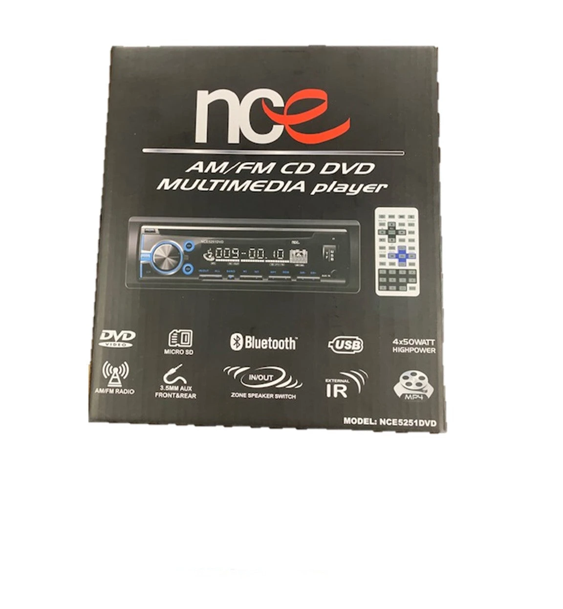 NCE DVD/CD PLAYER WITH BLUETOOTH NCE5251DVD 4 NCE DVD/CD PLAYER WITH BLUETOOTH NCE5251DVD - Image 2