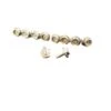 DRAFT SKIRT PRESS STUD - PACK 10 - SCREW AND BASE CARAVAN CAMPER RV TSAFS 2 DRAFT SKIRT PRESS STUD - PACK 10 - SCREW AND BASE CARAVAN CAMPER RV TSAFS -Hardware Accessories Store TSAFS pressstuds 01