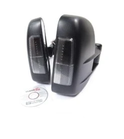 CLEARVIEW MIRRORS CV-VW-AK-HGAEB 2009-CURRENT AMAROK ELECTRIC BLACK HEATED GPS AM-FM -Hardware Accessories Store clearviewmirrorsblackwithindicatorspair