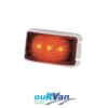 COAST LED REAR POSITION LAMP RED-WHITE BRACKET. 22336WCRK-W -Hardware Accessories Store coastlight2
